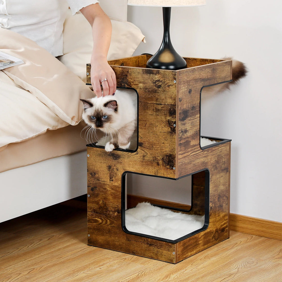 Why Every Modern Home Needs This Cat Tree Tower Bed