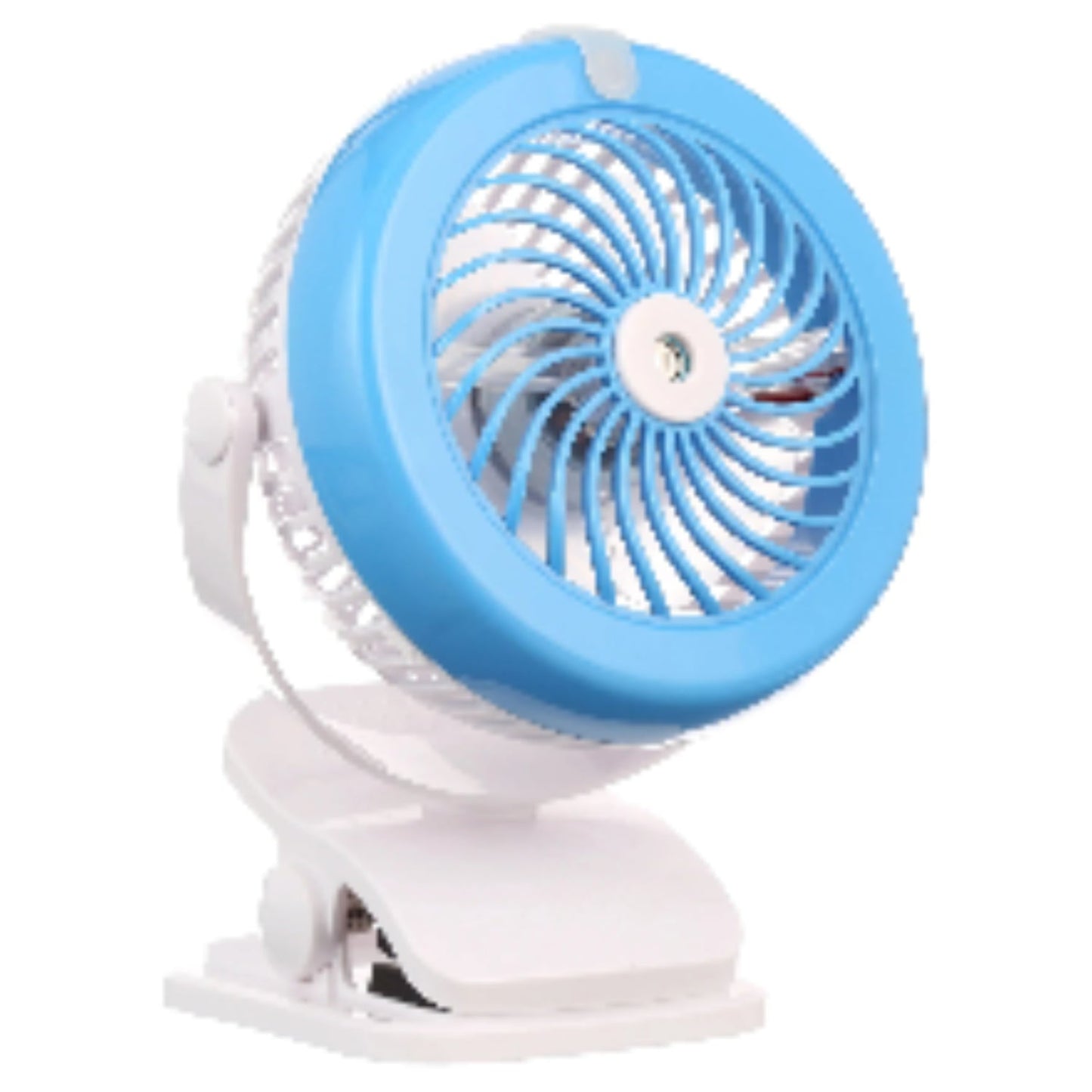Cool Mist Compact Rechargeable Misting Fan with Go Anywhere Clip Portable Misting Fan
