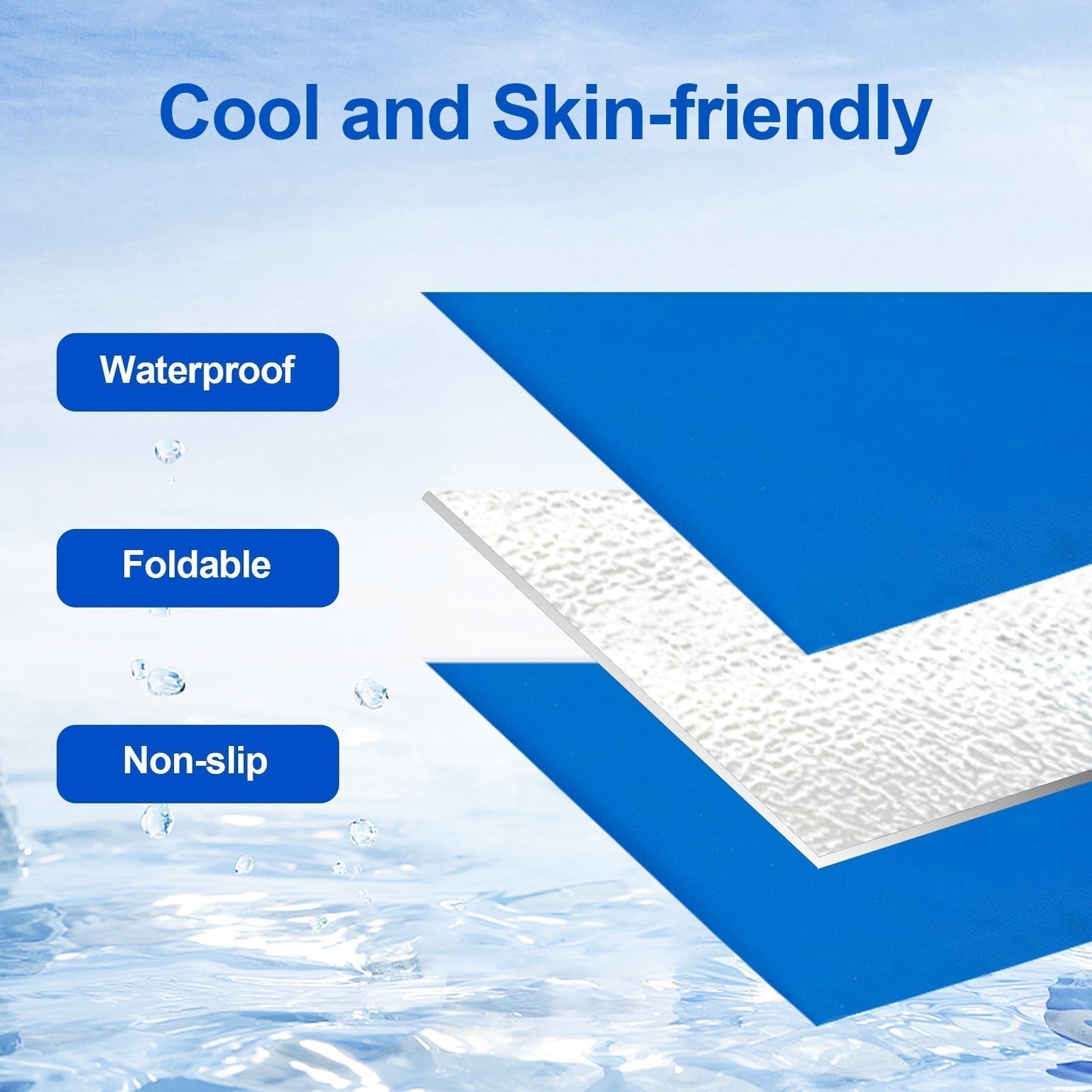 Pet Cat mat Dog Cooling Mat, Pet Cooling Mat for Dogs and Cats, Pressure Activated Dog Cooling Pad, No Water or Refrigeration Needed, Non-Toxic Gel