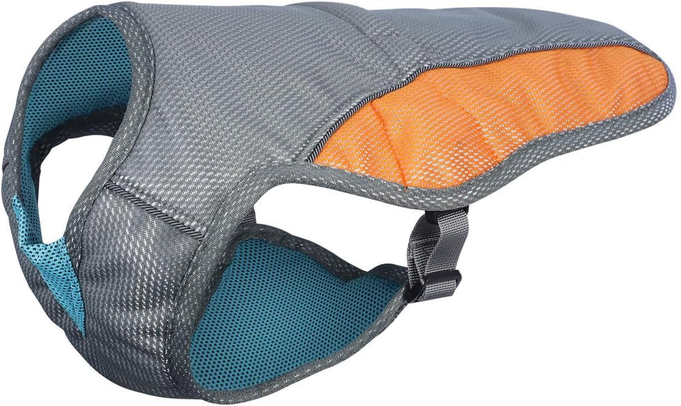 Dog Cooling Vest- Reflective Dog Cooling Coat with Adjustable Side Straps, Pet Cooler Jacket for Small, Medium Dog