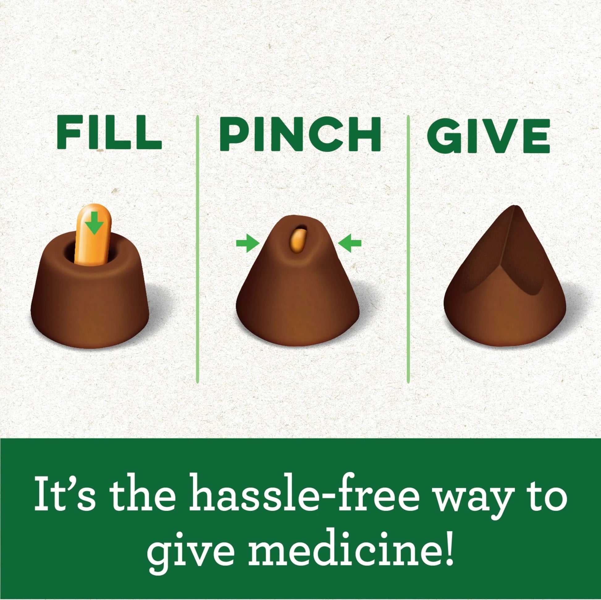 Pill Pockets for Dogs Hickory Smoke Large, Capsule Size Soft Dog Treats, Greenies Pill Pockets