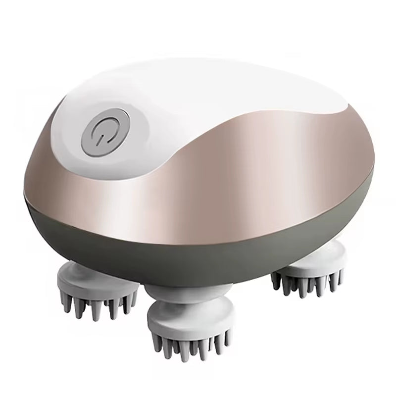 Electric Head Massager Mutifunction for Cats Dogs Pets Scalp Massager Rechargeable Massage Contacts Body Relax Health Care electric cat massager