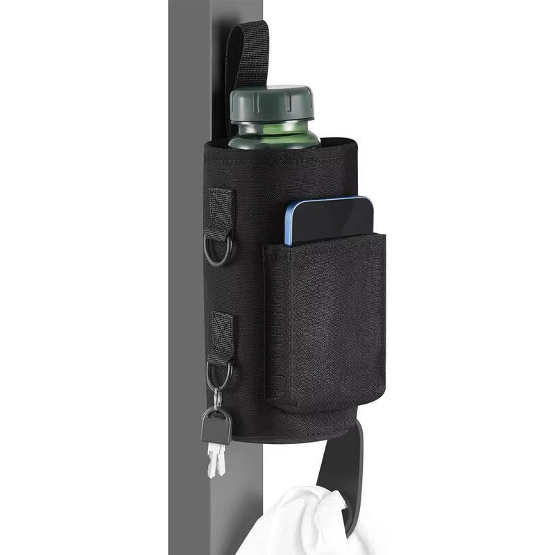 best gym water bottle Magnetic Gym Water Bottle Bag Non Slip Magnetic Gym Sling Bag Portable Magnetic Water Bottle Carrier Holder for Gym Accessories