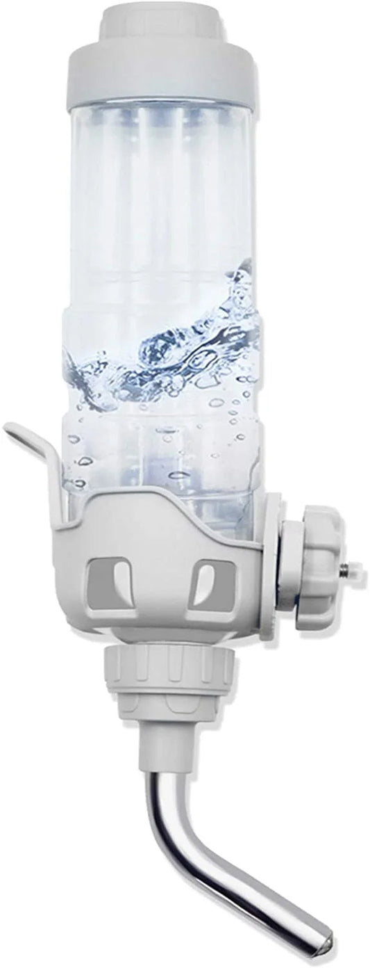 Dog Water Bottle Dispenser for Cage Crate Kennel Auto