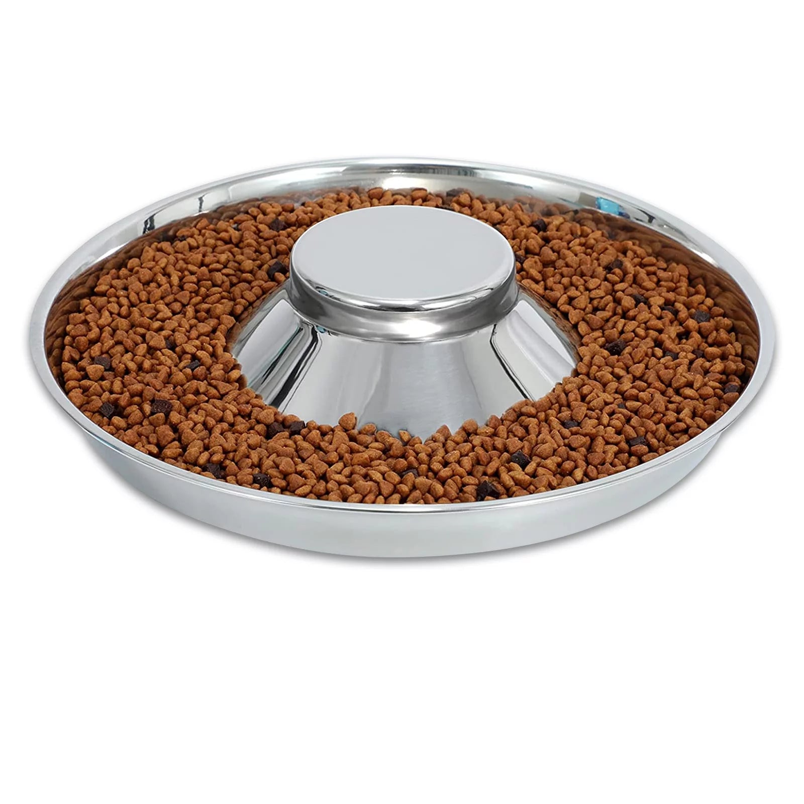 Puppy Bowls, Stainless Steel Puppy Feeder Bowl, Dog Food and Water Weaning Bowl, Small Dogs, Cats Pets Food Feeding Weaning Bowl for (M Size)