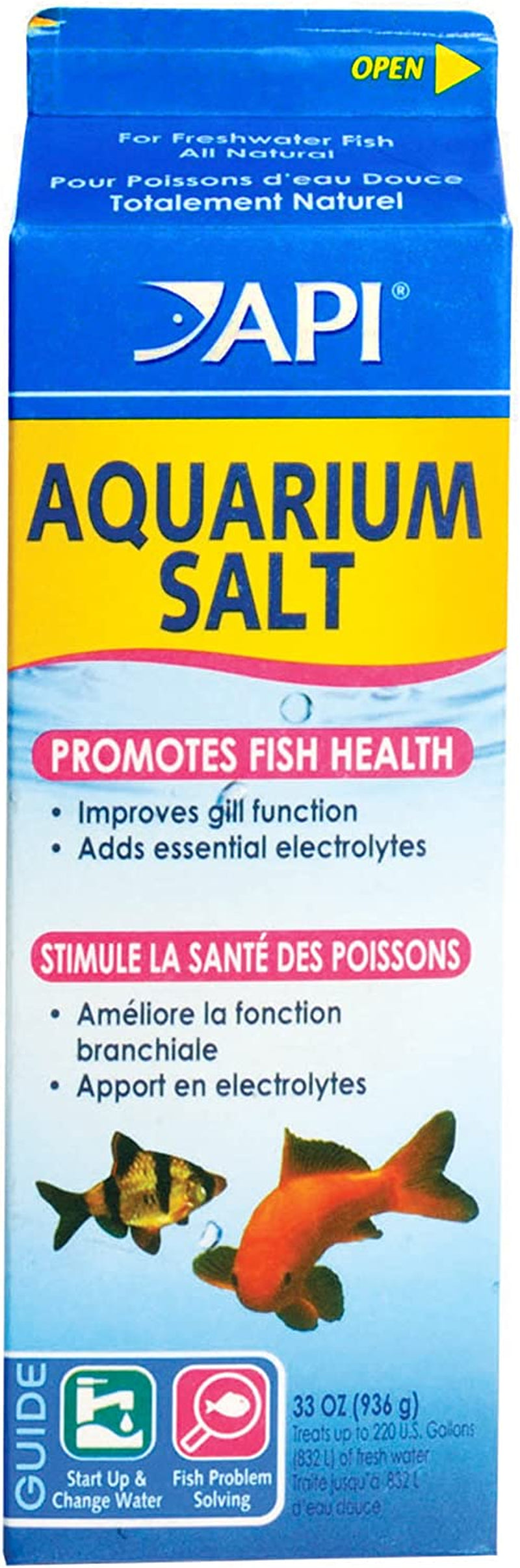 AQUARIUM SALT Freshwater Aquarium Salt 67-Ounce Box (Packaging May Vary)