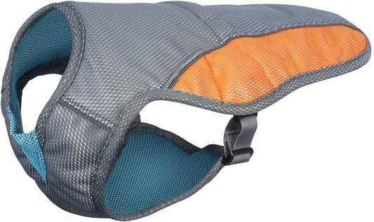 Dog Cooling Vest- Reflective Dog Cooling Coat with Adjustable Side Straps, Pet Cooler Jacket for Small, Medium Dog
