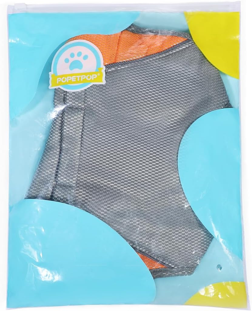 Dog Cooling Vest- Reflective Dog Cooling Coat with Adjustable Side Straps, Pet Cooler Jacket for Small, Medium Dog