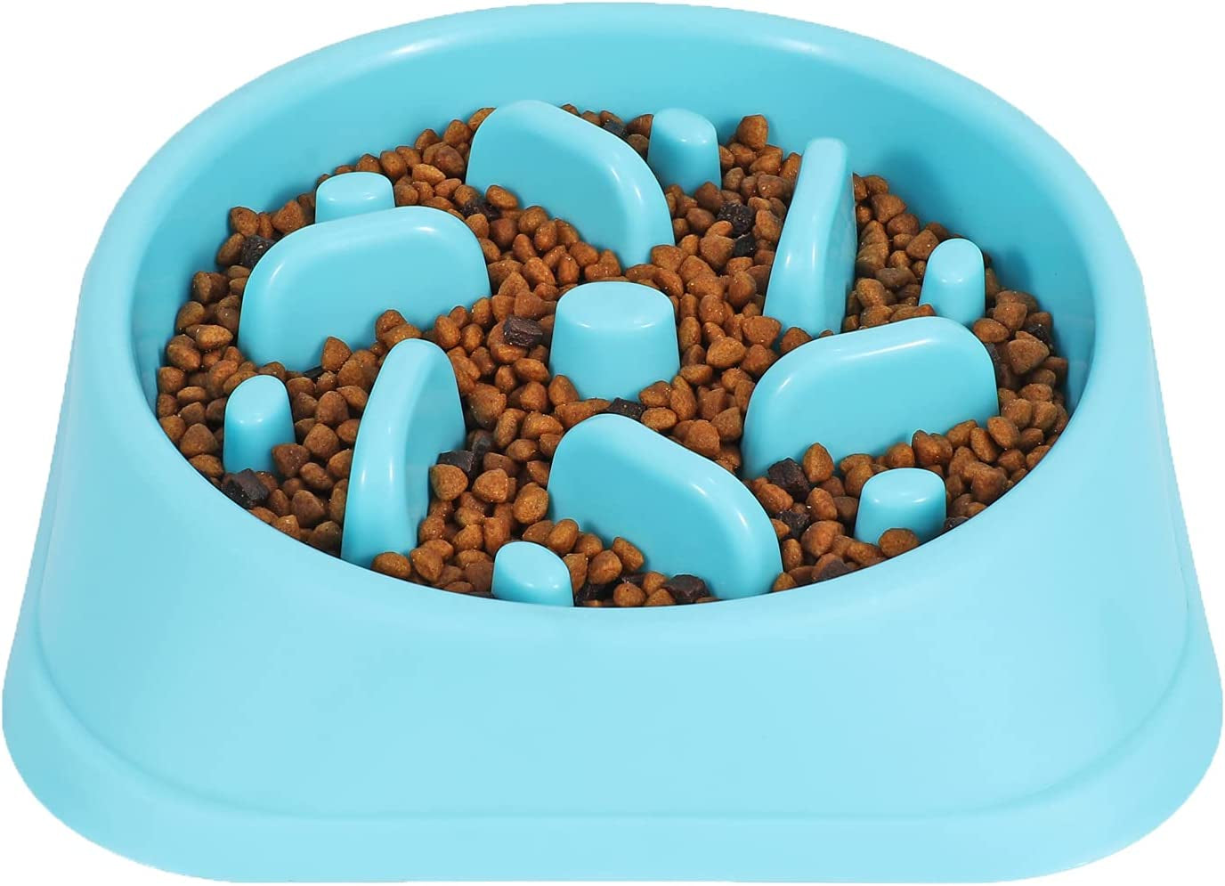 Dog Feeder Slow Eating Pet Bowl Eco-Friendly Non-Toxic Preventing Choking Healthy Design Bowl for Dog Pet Stop Bloat Bowl
