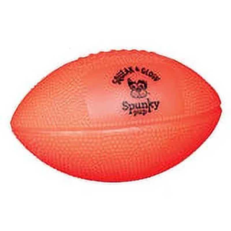 Squeak & Glow Football Dog Toy